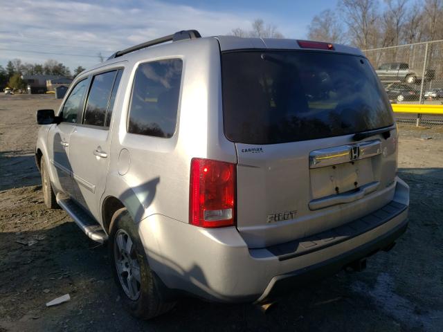 2011 HONDA PILOT EXL 5FNYF4H55BB035503