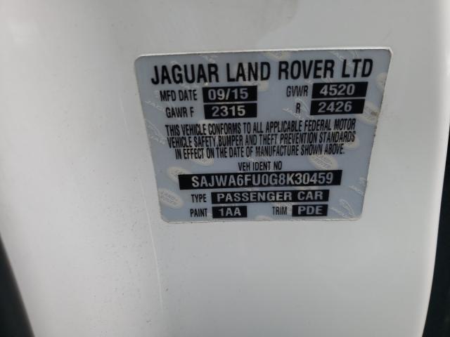 2016 JAGUAR F-TYPE S SAJWA6FU0G8K30459