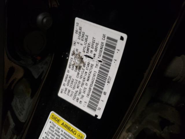 2010 ACURA TL 19UUA8F55AA021813