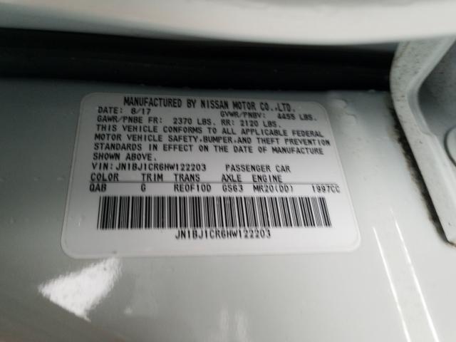 2017 NISSAN ROGUE SPOR JN1BJ1CR6HW122203