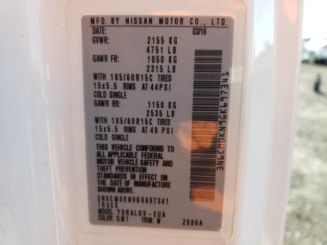 2016 NISSAN NV200 2.5S - 3N6CM0KN9GK697341