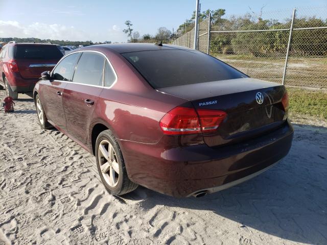 2012 VOLKSWAGEN PASSAT SE 1VWBP7A32CC097126