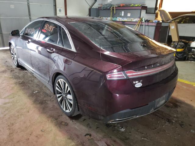 2017 LINCOLN MKZ RESERV 3LN6L5F92HR613491