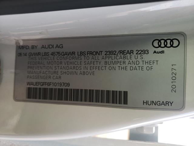2015 AUDI A3 PREMIUM WAUEFGFF6F1019709