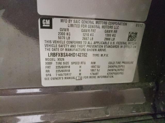 2017 BUICK ENVISION E LRBFXBSA4HD142782