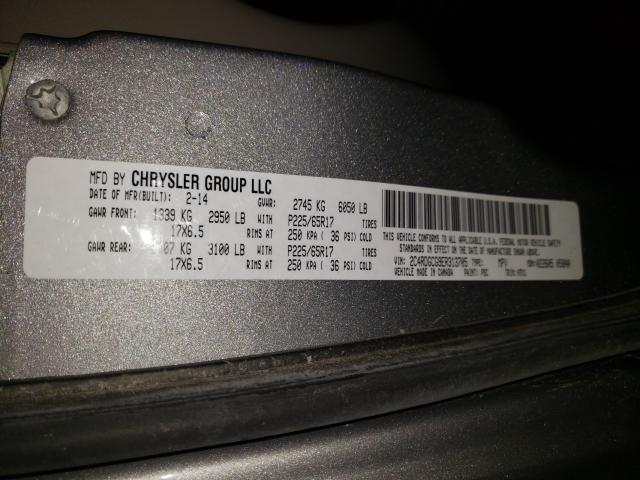 2014 DODGE GRAND CARA 2C4RDGCG9ER313705