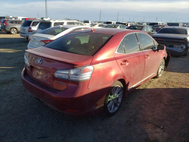 2010 LEXUS HS 250H JTHBB1BA3A2004062