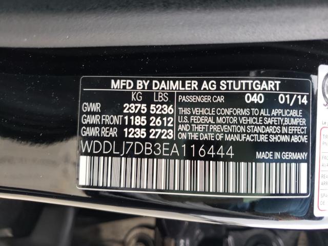 2014 MERCEDES-BENZ CLS 550 WDDLJ7DB3EA116444