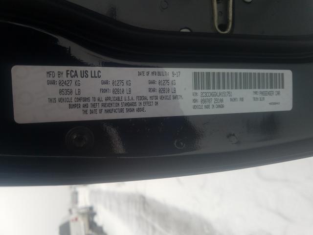 2018 CHRYSLER 300 S 2C3CCAGGXJH151751