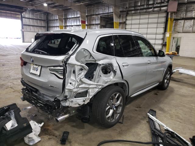 2021 BMW X3 XDRIVE3 5UXTY5C09M9E42700