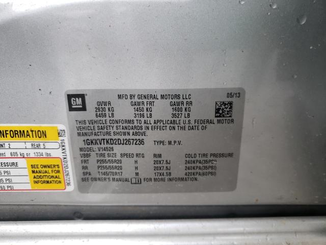 2013 GMC ACADIA DEN 1GKKVTKD2DJ267236