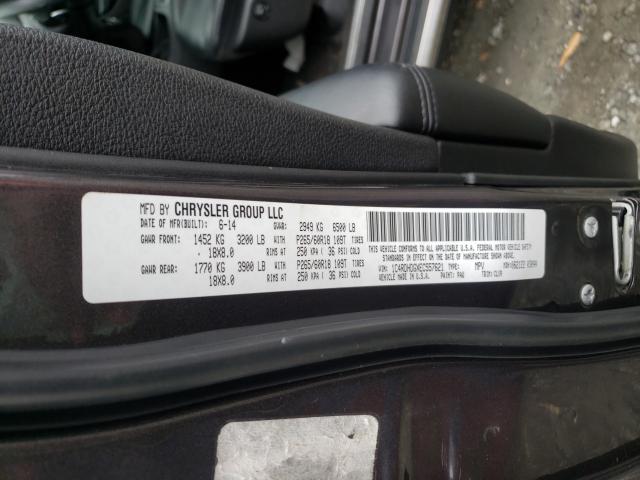 2014 DODGE DURANGO LI 1C4RDHDGXEC557621