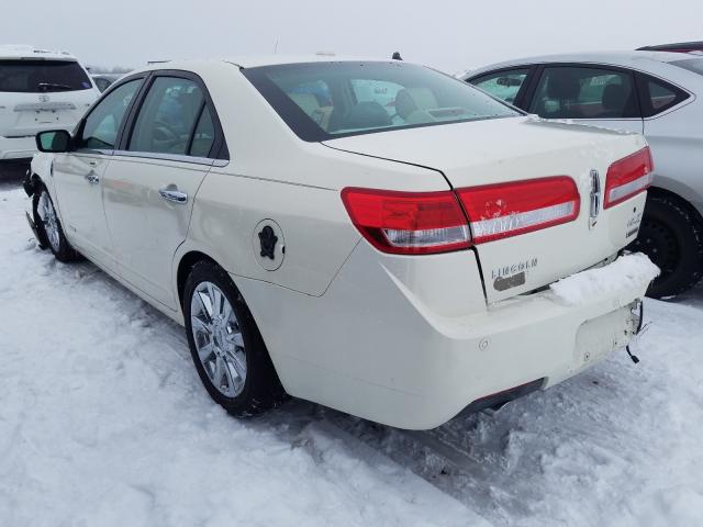 2012 LINCOLN MKZ HYBRID 3LNDL2L30CR808889