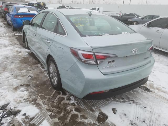 2016 HYUNDAI SONATA HYB KMHE24L19GA024485