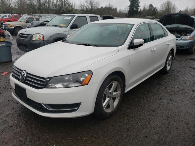 2013 VOLKSWAGEN PASSAT SE 1VWBP7A30DC101384