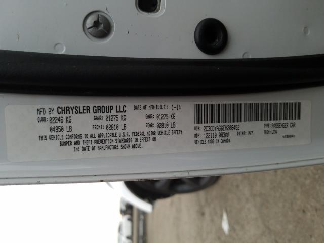 2014 DODGE CHALLENGER - 2C3CDYAG6EH208452