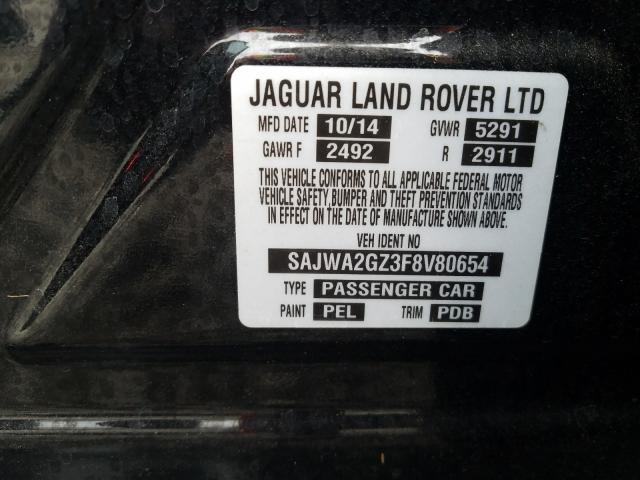 2015 JAGUAR XJL PORTFO SAJWA2GZ3F8V80654