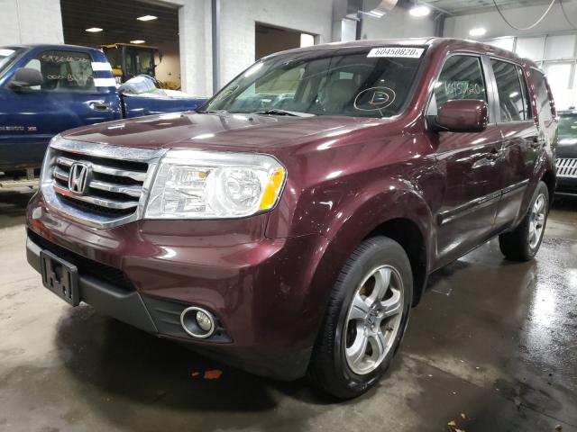 2014 HONDA PILOT EXL 5FNYF4H50EB030164