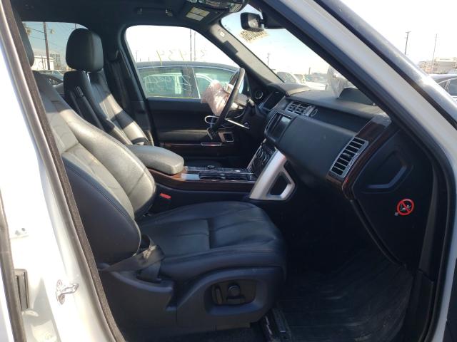 2016 LAND ROVER RANGE ROVE SALGR2PF5GA277055