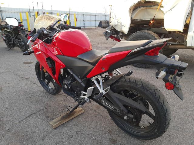2013 HONDA CBR250 R MLHMC4104D5301181