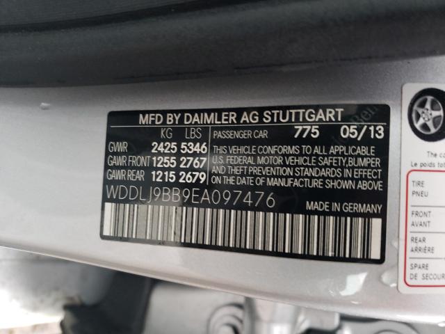 2014 MERCEDES-BENZ CLS 550 4M WDDLJ9BB9EA097476