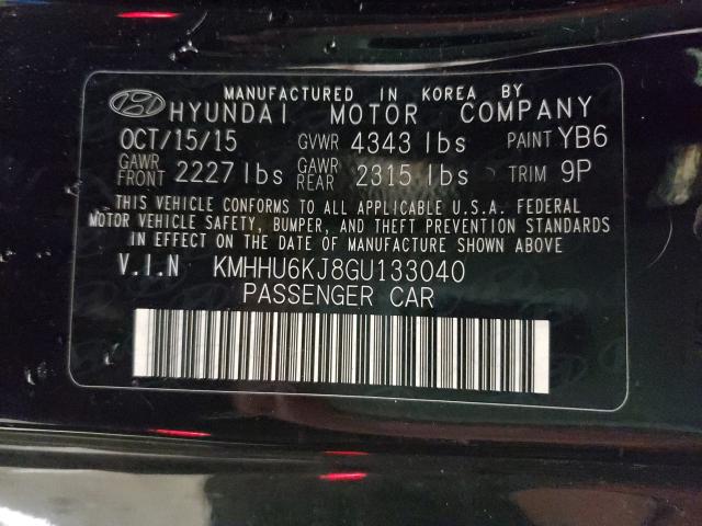 2016 HYUNDAI GENESIS CO KMHHU6KJ8GU133040