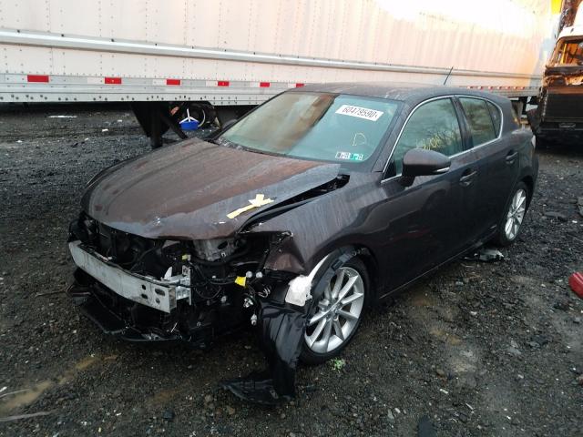 2012 LEXUS CT 200 JTHKD5BH6C2100186