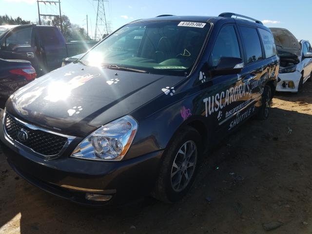 2014 KIA SEDONA EX KNDMH4C74E6540398