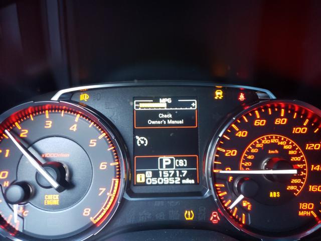 2015 SUBARU WRX LIMITE JF1VA1J69F8806821