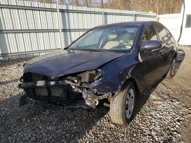 2010 HYUNDAI ELANTRA BL KMHDU4AD2AU037958