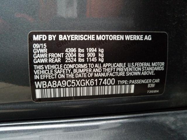 2016 BMW 320 I - WBA8A9C5XGK617400