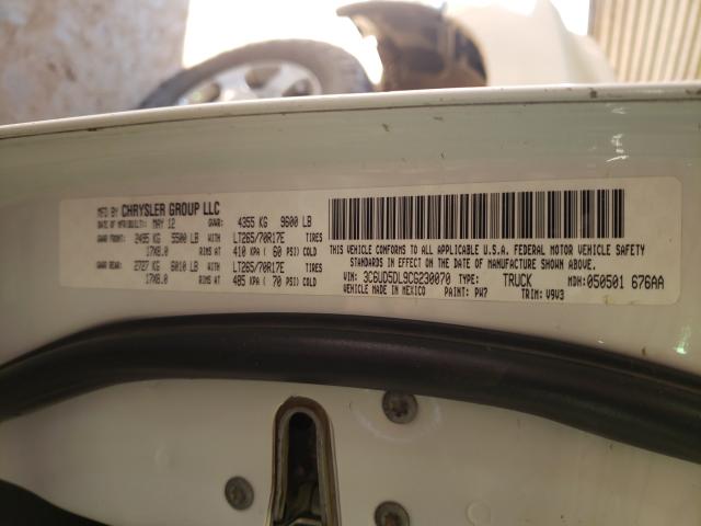 2012 DODGE RAM 2500 S 3C6UD5DL9CG230070