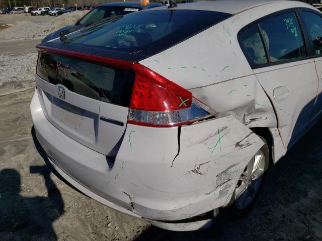 2010 HONDA INSIGHT EX JHMZE2H79AS032617