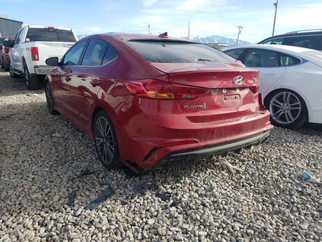 2018 HYUNDAI ELANTRA SP KMHD04LBXJU542024