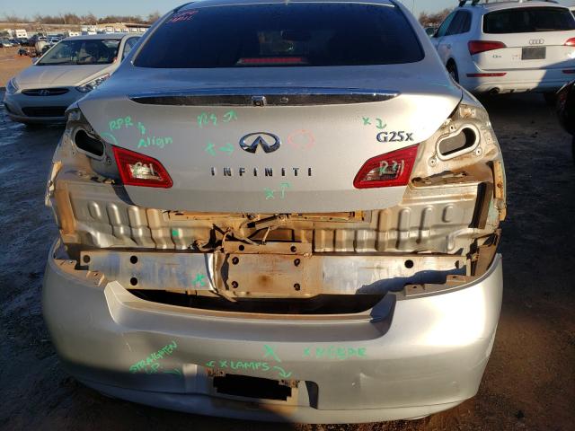 2011 INFINITI G25 JN1DV6AR0BM652893