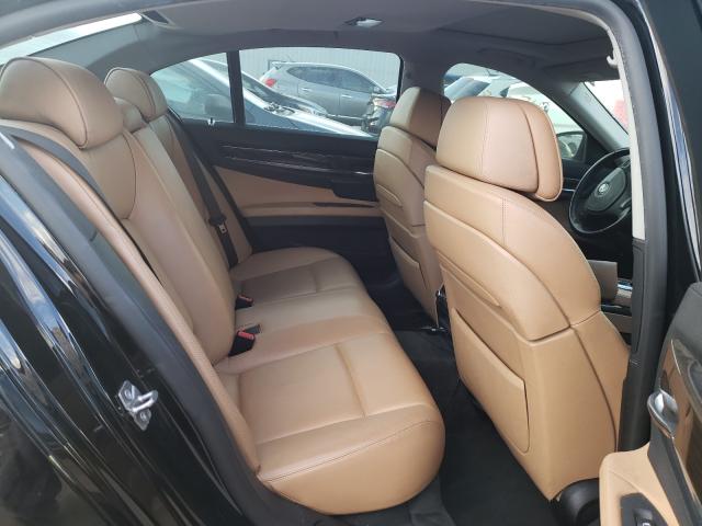 2011 BMW 740 I WBAKA4C56BC612772