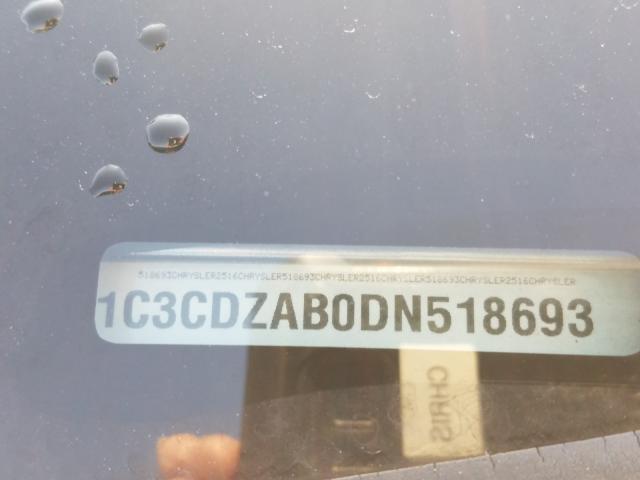 2013 DODGE AVENGER SE 1C3CDZAB0DN518693