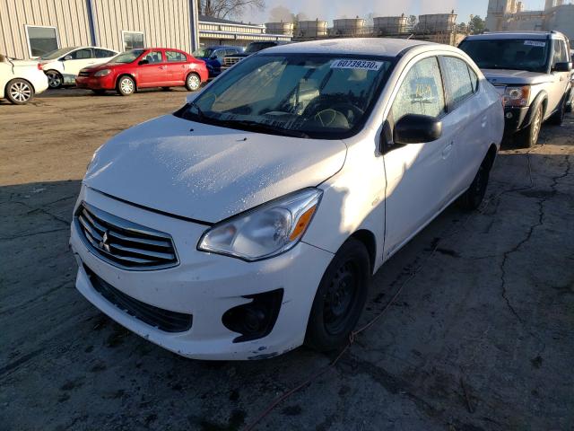 2017 MITSUBISHI MIRAGE G4 ML32F3FJXHHF06253