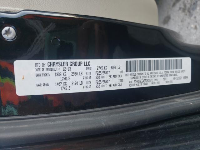 2014 DODGE GRAND CARA 2C4RDGCG4ER263571