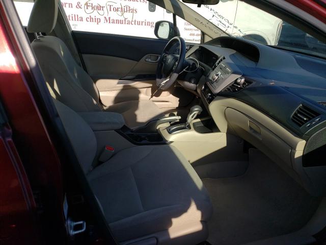 2012 HONDA CIVIC JHMFB2F5XCS004051