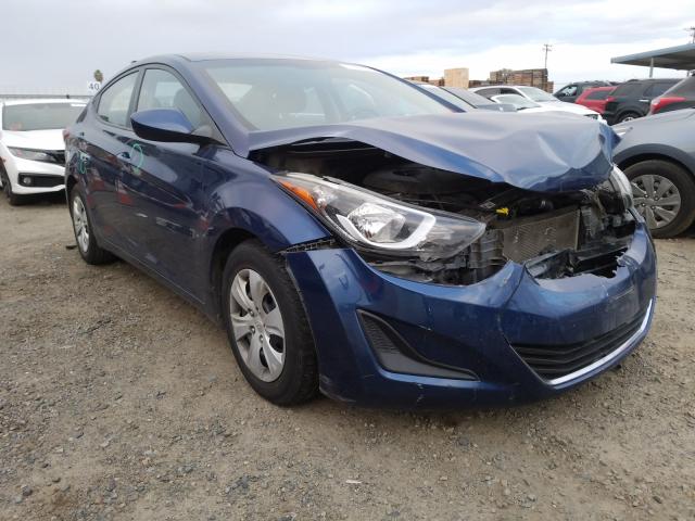 2016 HYUNDAI ELANTRA SE - 5NPDH4AE7GH698521