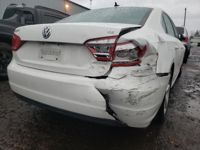 2013 VOLKSWAGEN PASSAT SE 1VWBP7A30DC101384