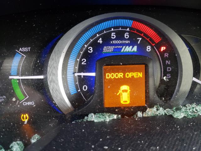 2010 HONDA INSIGHT EX JHMZE2H72AS042213
