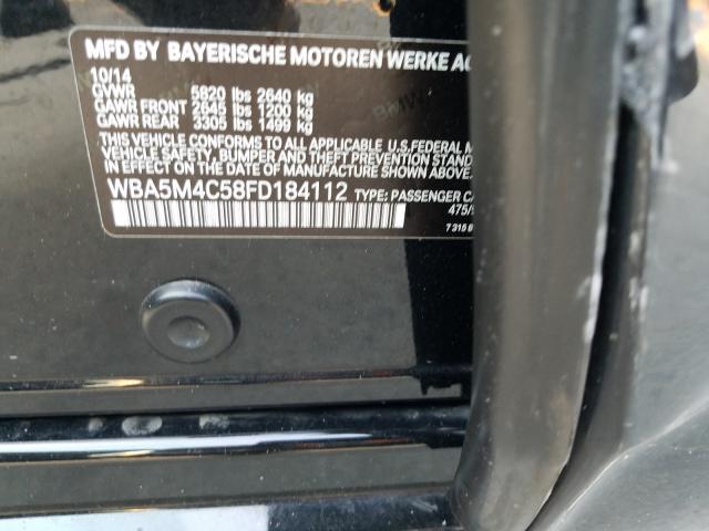 2015 BMW 535 XIGT WBA5M4C58FD184112