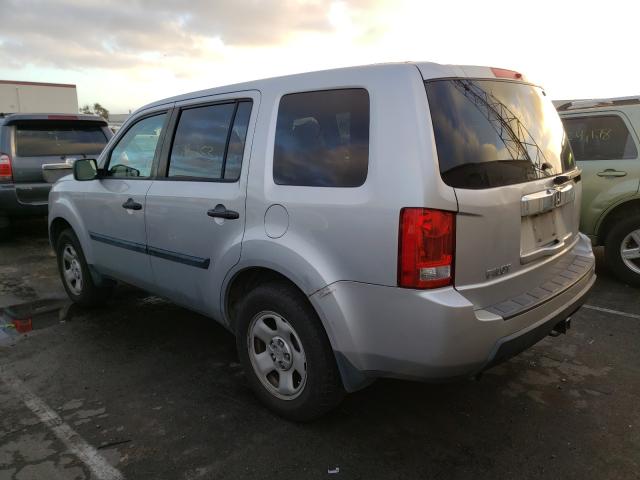 2011 HONDA PILOT LX 5FNYF3H24BB030096