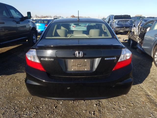 2012 HONDA CIVIC HYBR JHMFB4F39CS007355
