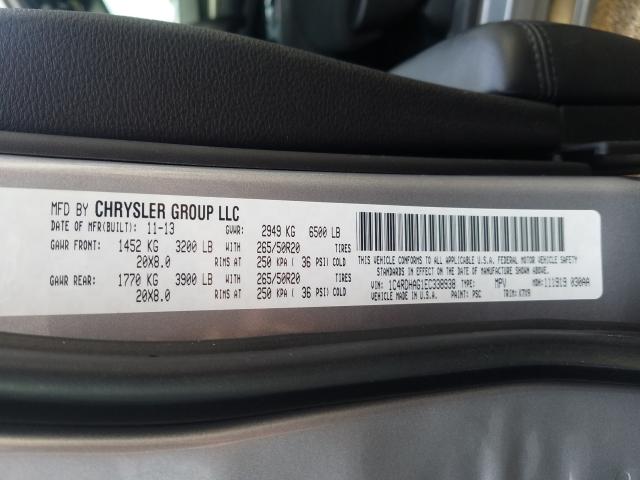 2014 DODGE DURANGO SX 1C4RDHAG1EC338938