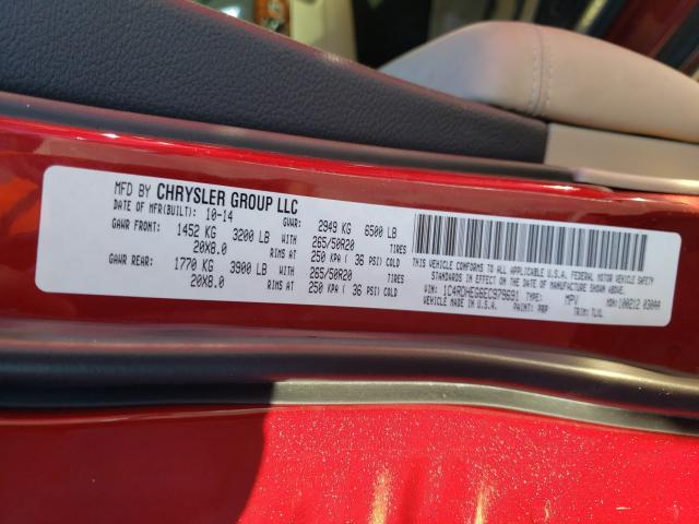 2014 DODGE DURANGO CI 1C4RDHEG6EC979691