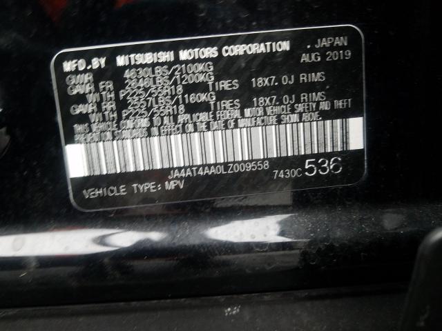 2020 MITSUBISHI ECLIPSE CR JA4AT4AA0LZ009558