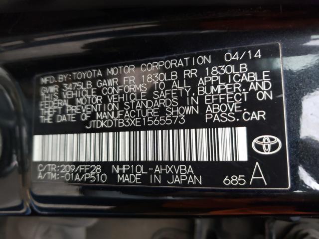 2014 TOYOTA PRIUS C JTDKDTB3XE1565573
